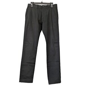 J. Crew Factory Slim Fit Flex Chino Pants Mens 30 x 32 Black NWT H3167‎